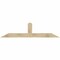 Ekena Millwork Portland Rough Sawn Timber Gable Bracket, Douglas Fir, 84"W x 21"H x 2"D x 6"F, 6/12 Pitch GBW084X21X0206POR00RDF - alternate 1